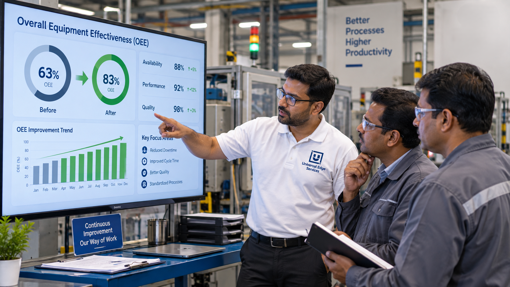 OEE Improvement & Total Productive Maintenance